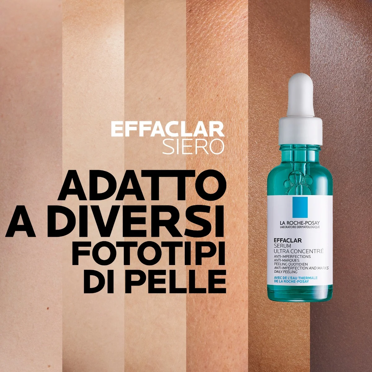 La Roche Posay Effaclar Siero Peeling Viso 30 Ml Pelle a tendenza acneica