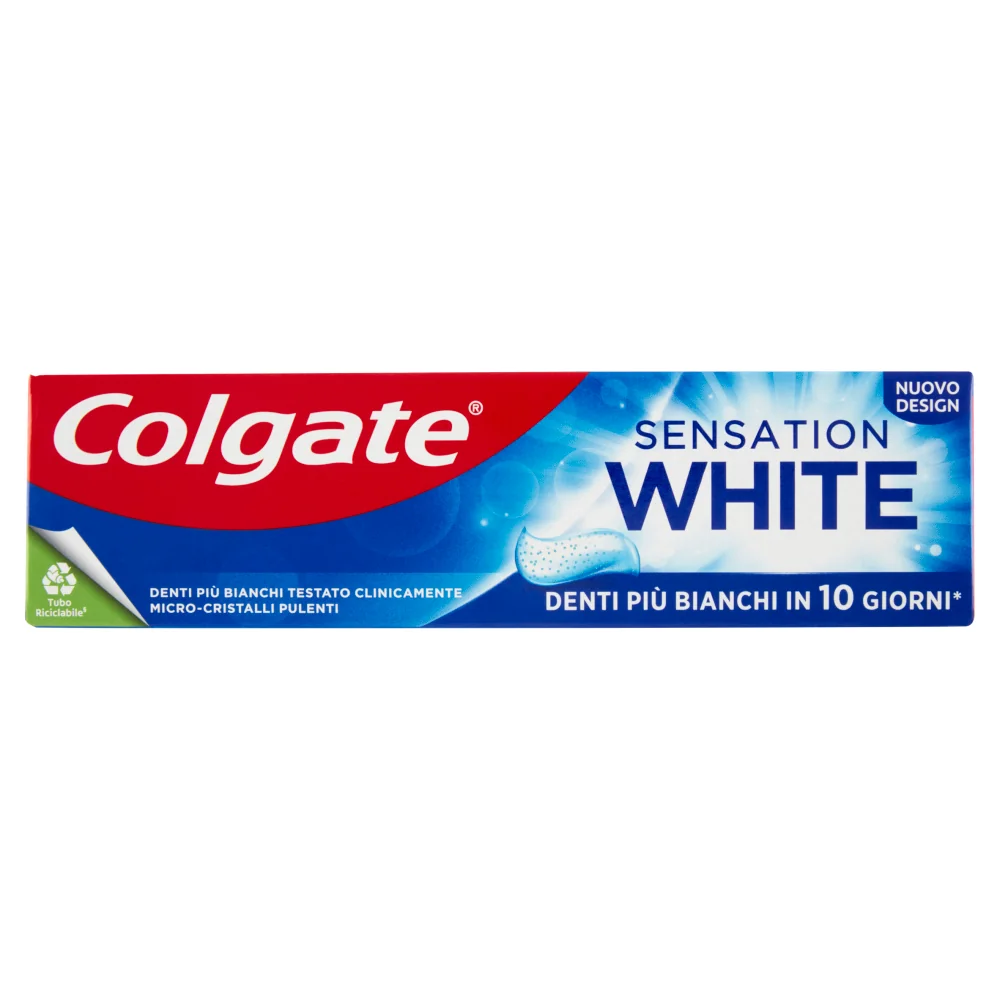 Colgate Dentifricio Sensible White 75 ml Per Denti Sensibili e Sbiancante