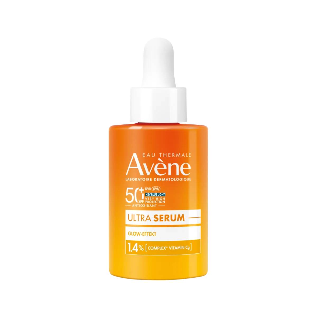 Avene Eau Thermale Avene Solare Ultra Siero Attiva La Luminosità SPF 50+ 30 ml Illumina e Sublima