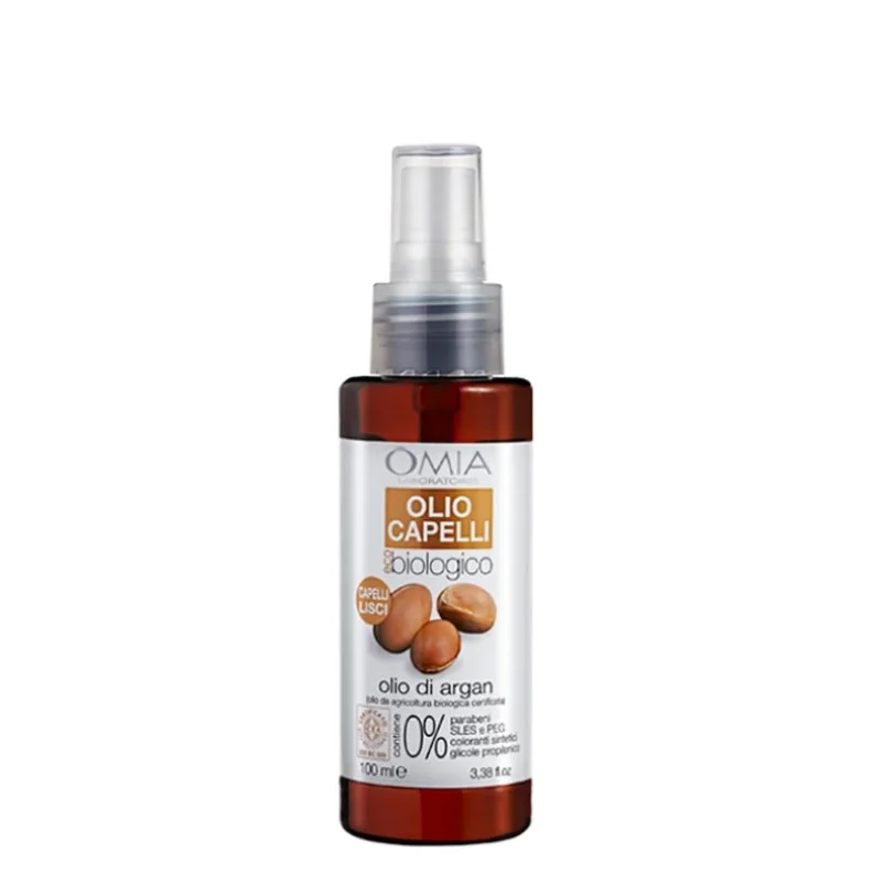 Omia Olio Capelli Bio Argan Del Marocco 100 ml Nutriente Per Capelli Secchi