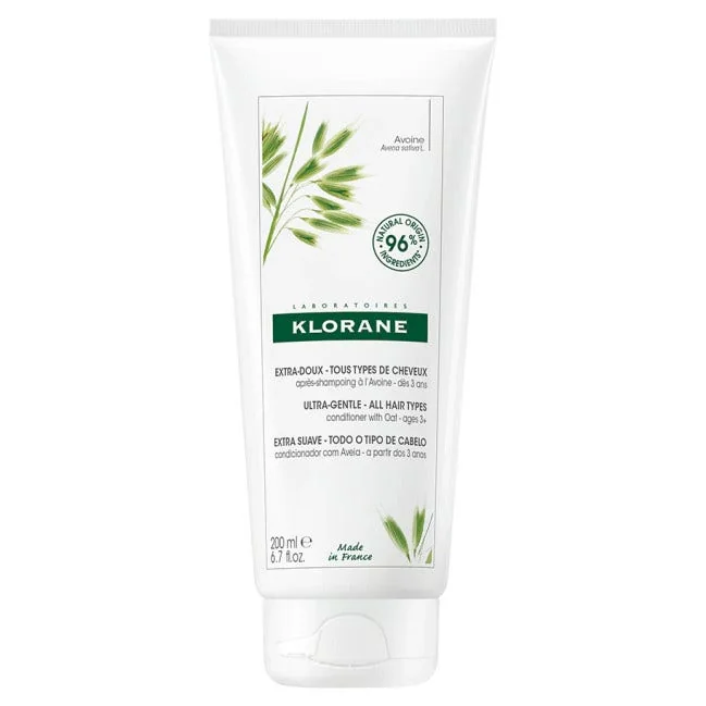 Klorane Balsamo All'Avena Bio Delicato Protettivo 200 ml Tutti i Tipi di Capelli