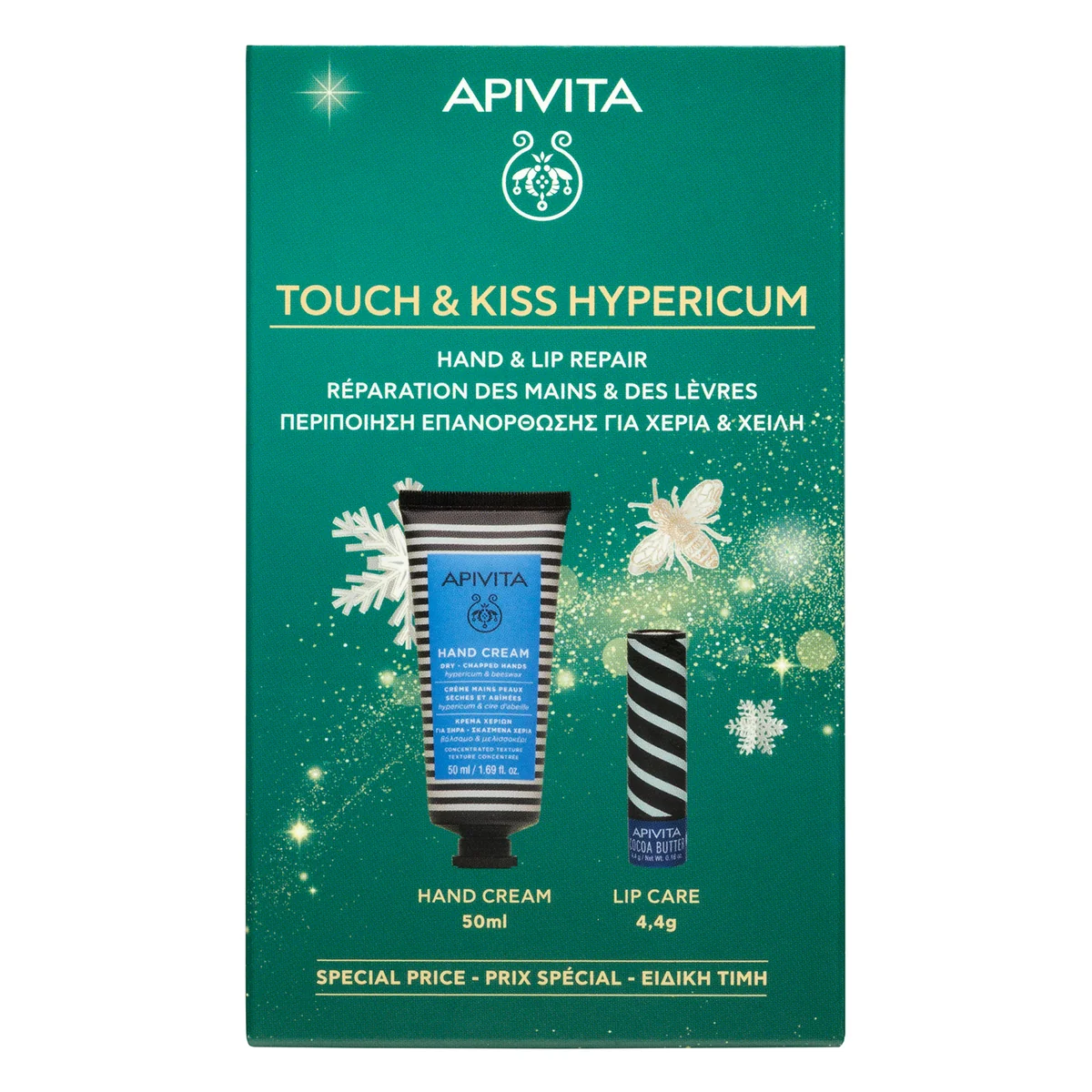 Apivita Pro Xm Hand Hypericum&Lip Cocoa