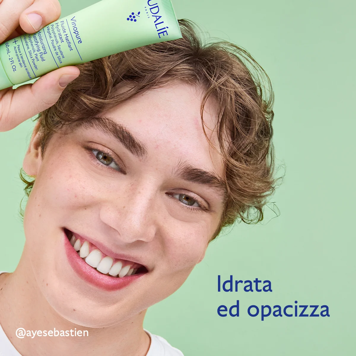 Vinopure Fluido Mat Idratante 60 Ml
