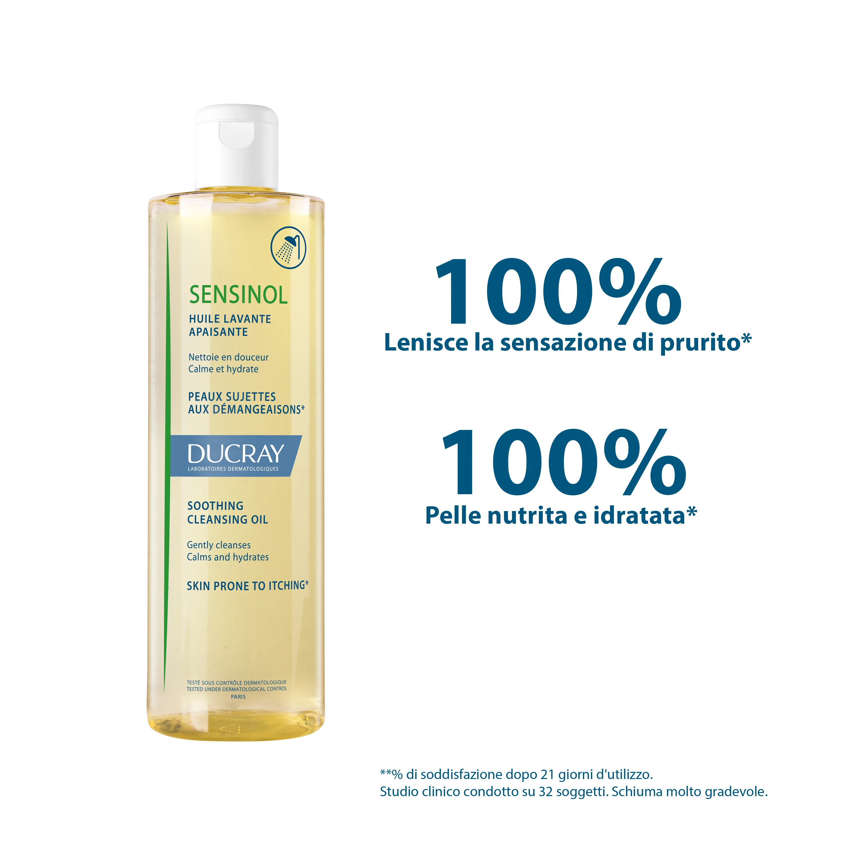Sensinol Olio Det 400 Ml Ducray