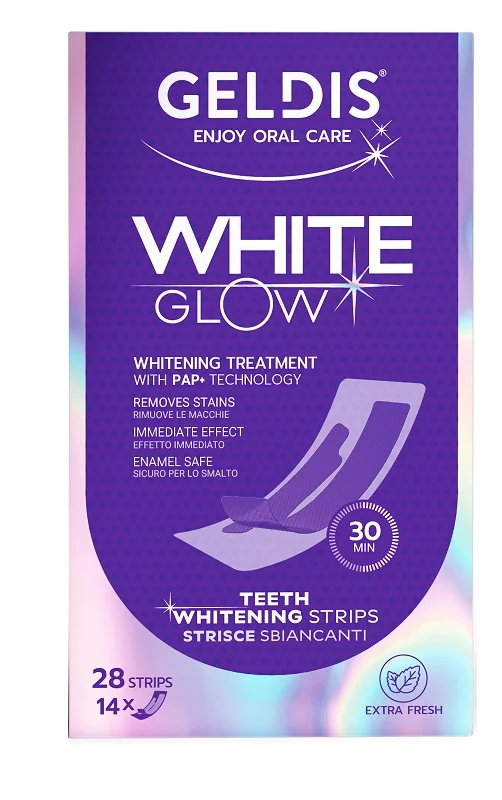 Geldis Strisce Sbiancanti White Glow 14 Pezzi