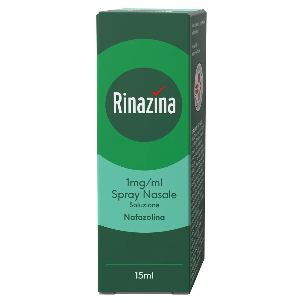 Rinazina Spray Nasale Nafazolina 15 ml Decongestionante