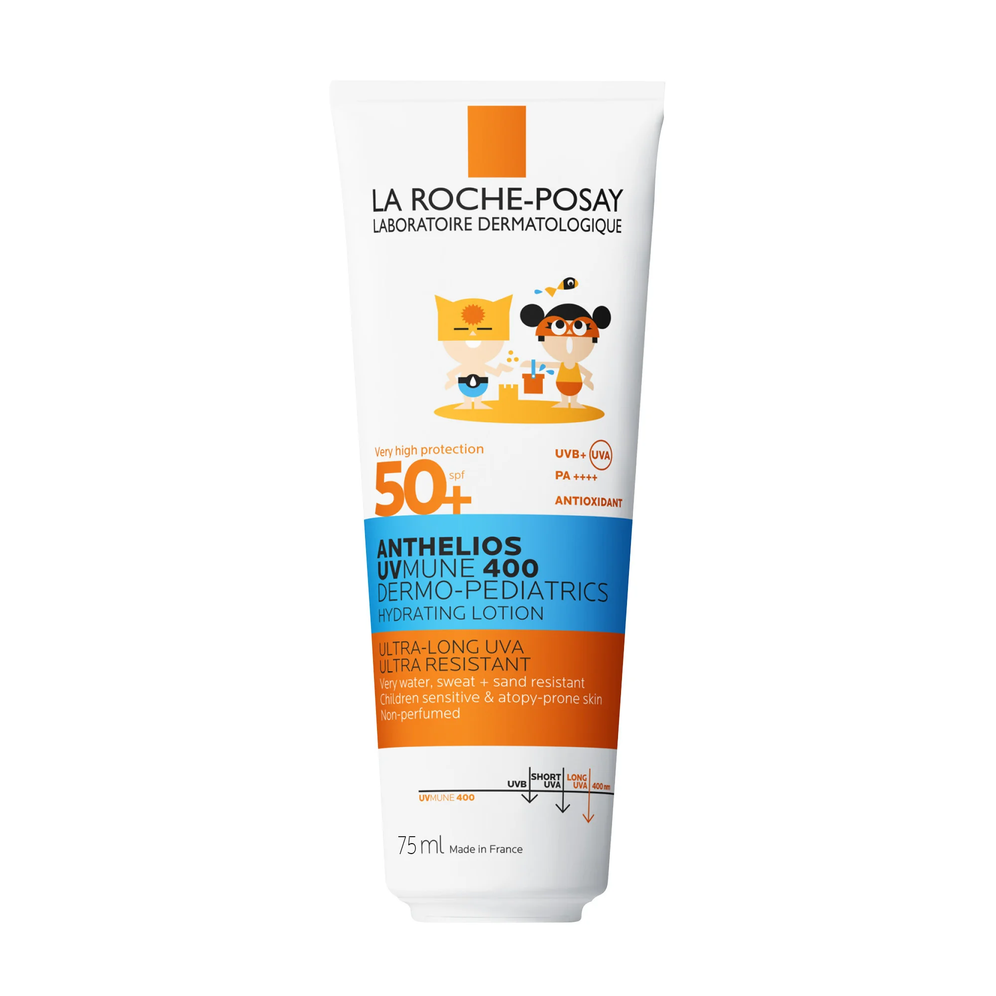 La Roche Posay Anthelios Latte Uvmune Bambino 50+ 75 ml Protezione solare pelle sensibile