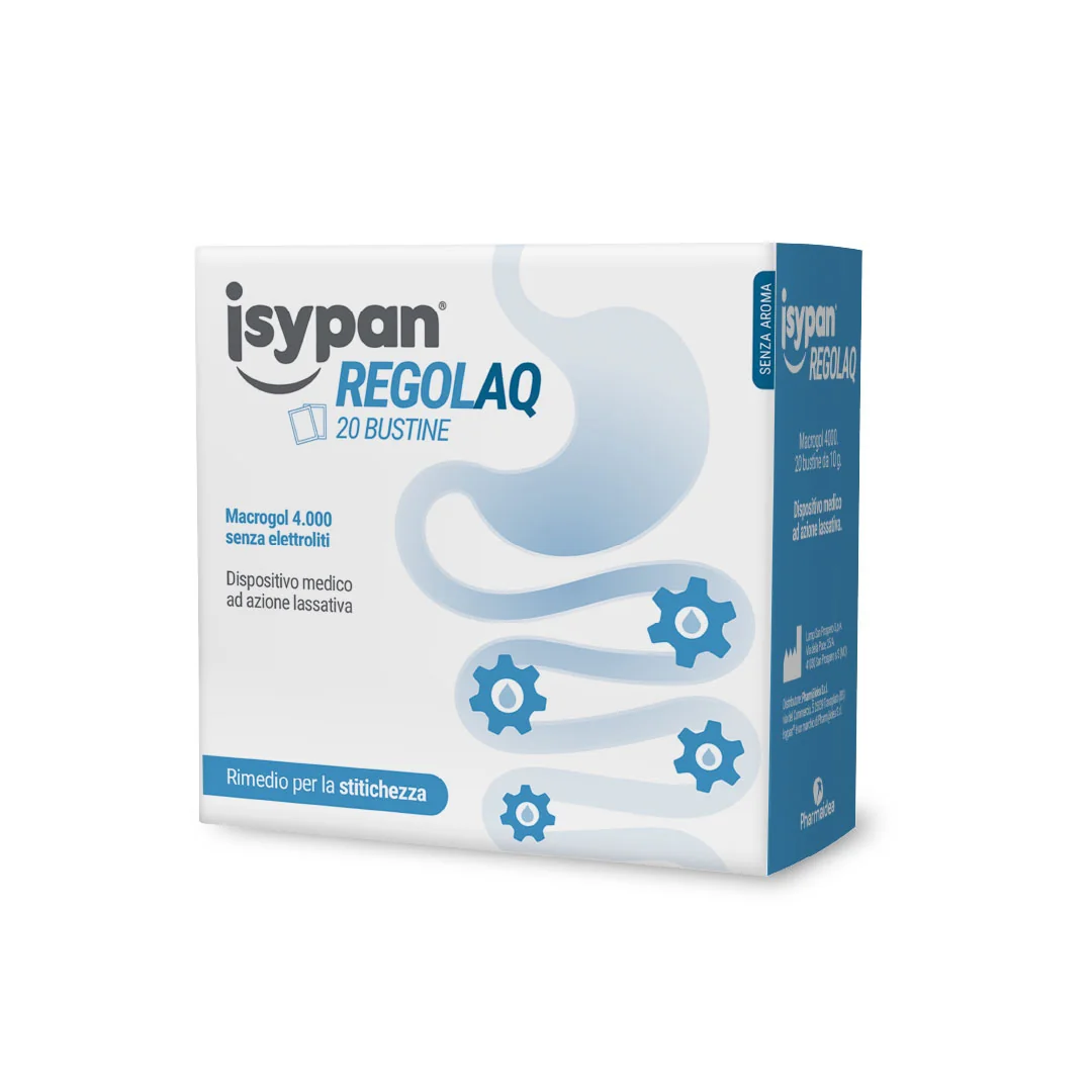 Isypan Regolaq 20 Bustine da 10 g Regolarità Intestinale
