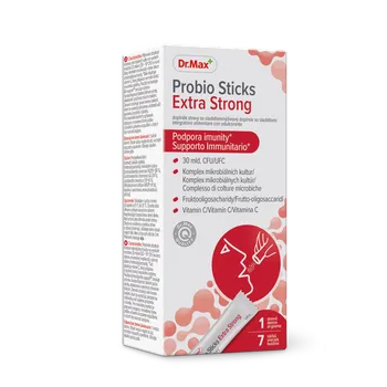 Dr.Max Probio Sticks Extra Strong 7 Bustine Equilibrio Flora Intestinale e Funzionalità Sistema Immunitario