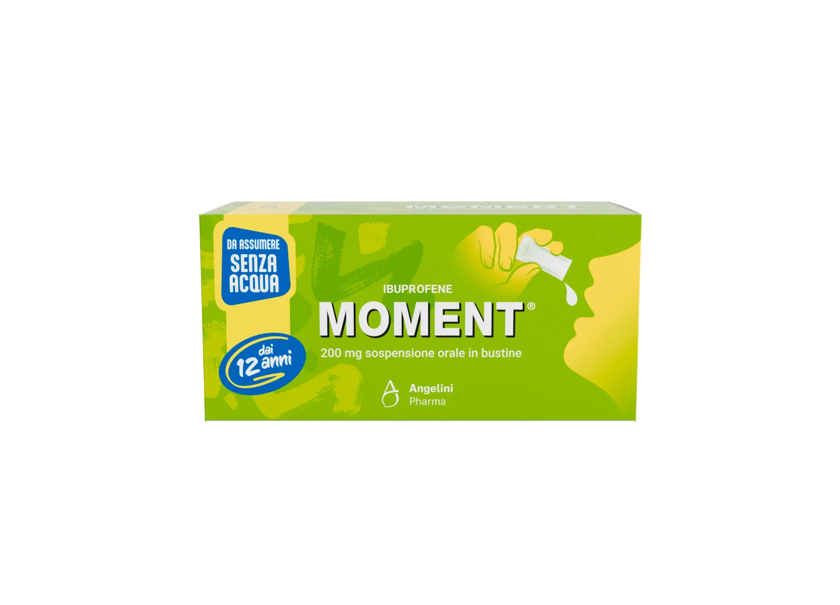 Moment Liquido 200 mg 8 Bustine Da Assumere Senz'Acqua
