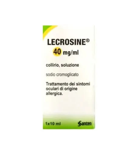 Lecrosine Collirio 10 Flaconcini  ml 40  mg/ ml
