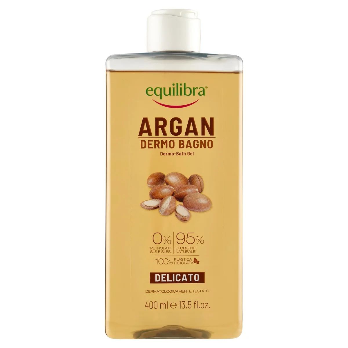 Equilibra Argan Dermo Bagno 400 Ml Igiene Quotidiana