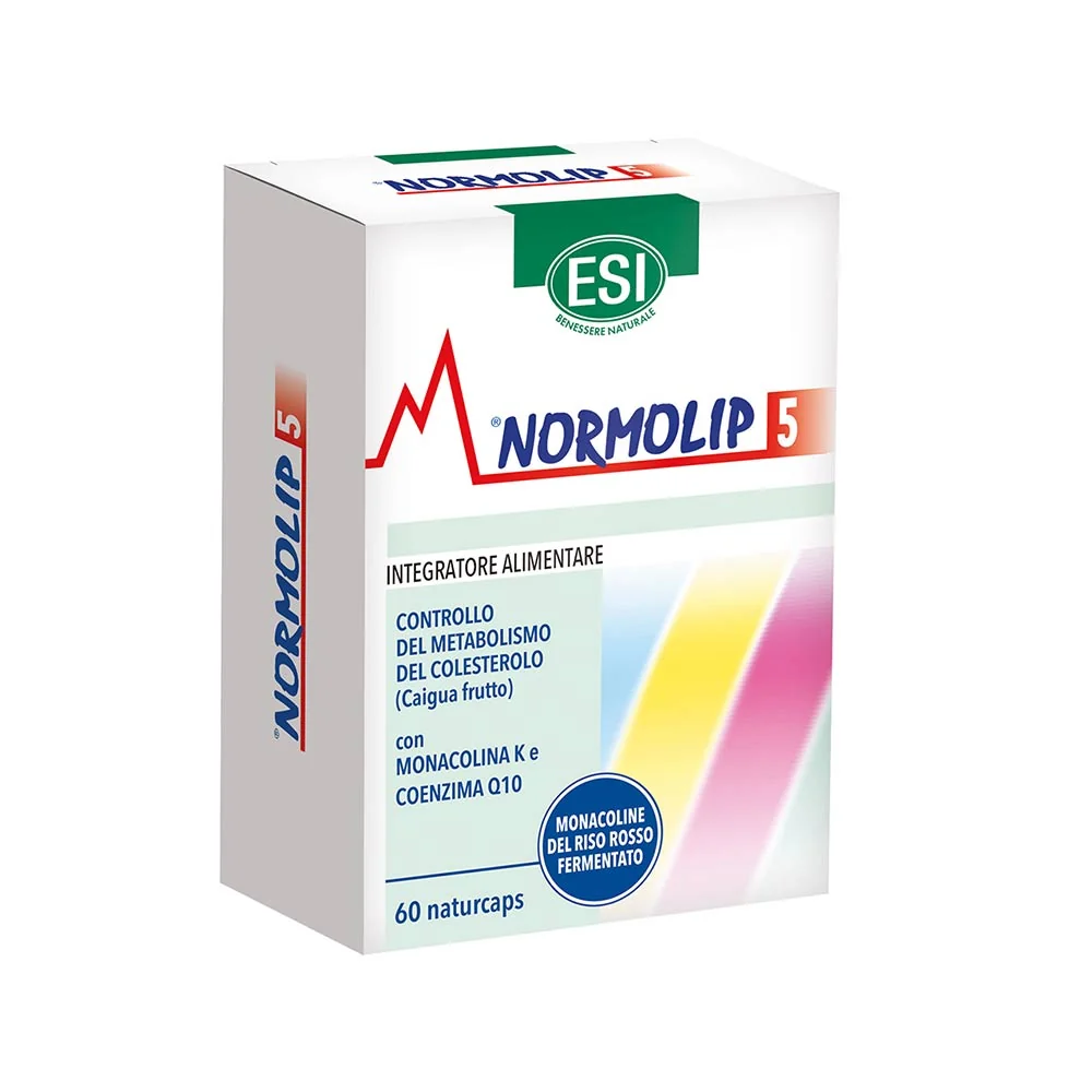 Esi Normolip 5 60 Capsule Integratore per Colesterolo