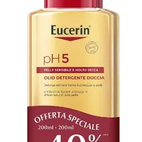 Eucerin Bipacco Ph5 Olio Detergente 200 Ml + 200 Ml