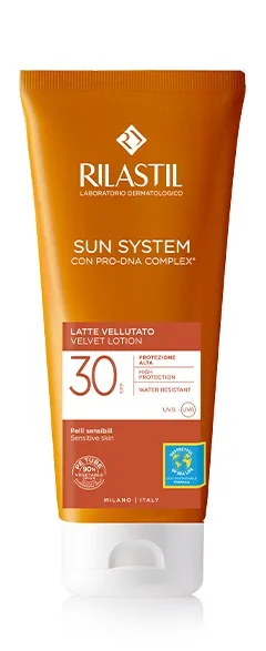 Rilastil Sun Ppt Latte Vellutato SPF30 200 ml - Emulsione Solare