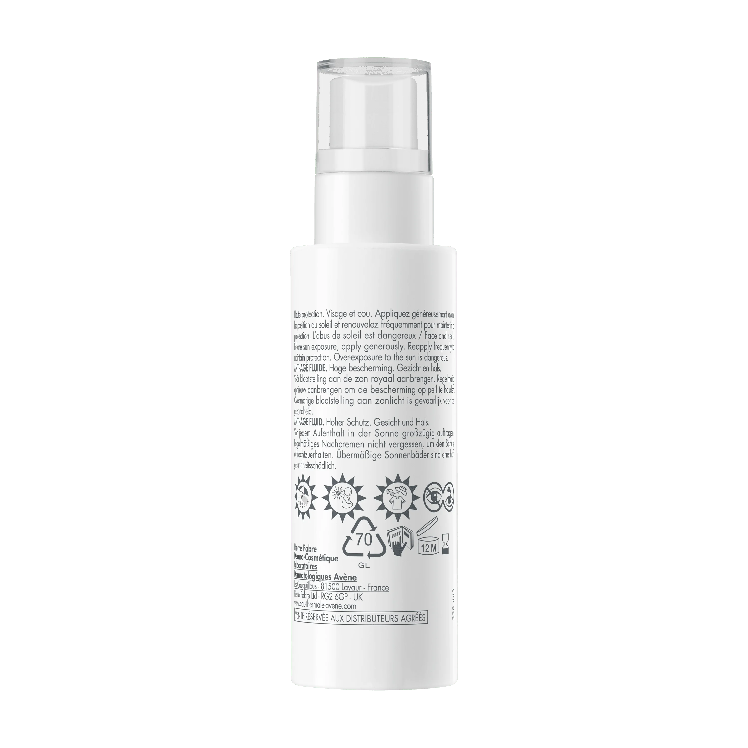 Avene Fluido Solare Anti-età SPF 50+ 40 Ml Protezione Solare