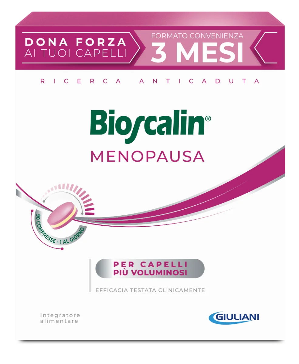 Bioscalin Menopausa 90 Compresse Benessere dei Capelli