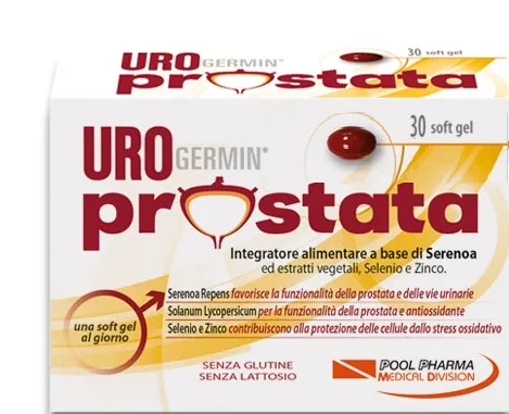 Urogermin Prostata 30 Capsule - Integratore Benessere Urinario