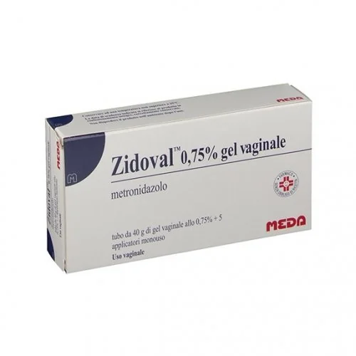 Zidoval Gel Vaginale 0,75% 40 g + 5 Applicatori Metronidazolo