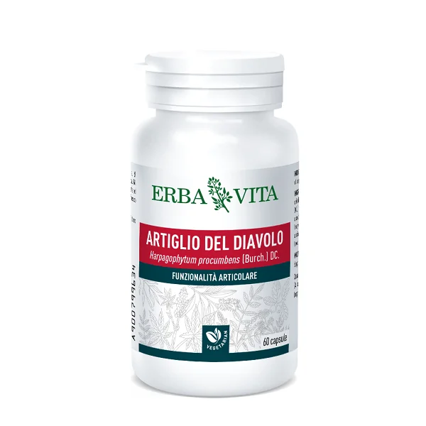 Erba Vita Artiglio Del Diavolo 60 Capsule Funzionalità Articolare