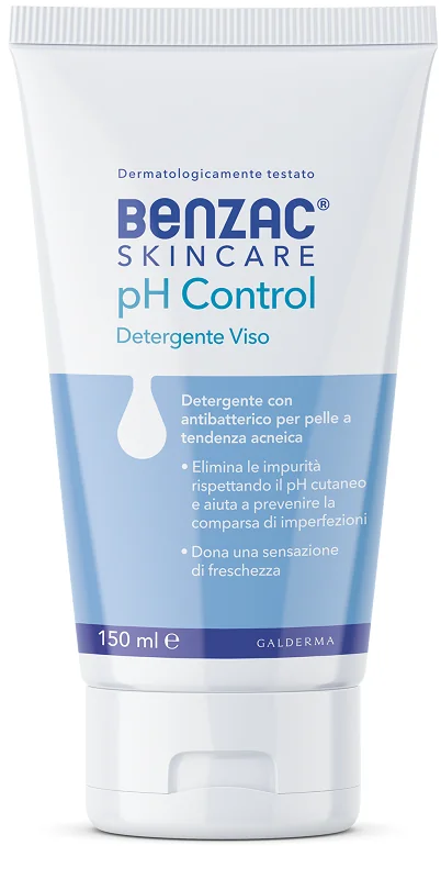 Benzac Skincare Ph Control 150 ml Detergente Viso Pelle Acneica