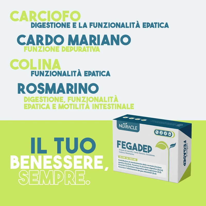 Nutracle Fegadep 40Cpr Stress Ossidativo