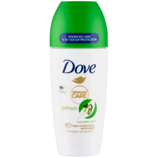 Deodorante Roll-on Dove Advanced Care Cucumber 50ml Fresco e Lenitivo