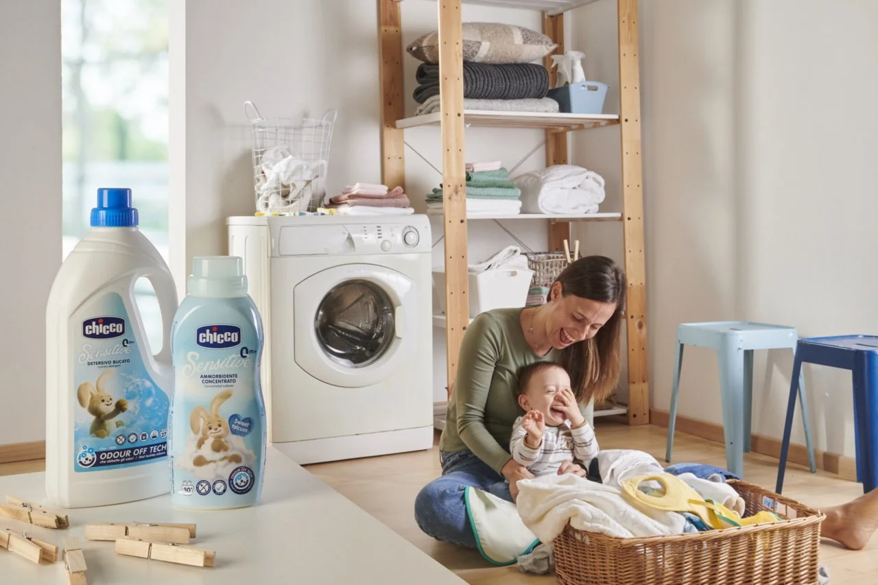 Chicco Detersivo Bucato 0+ 1,5L Detergente Delicato per Bambini