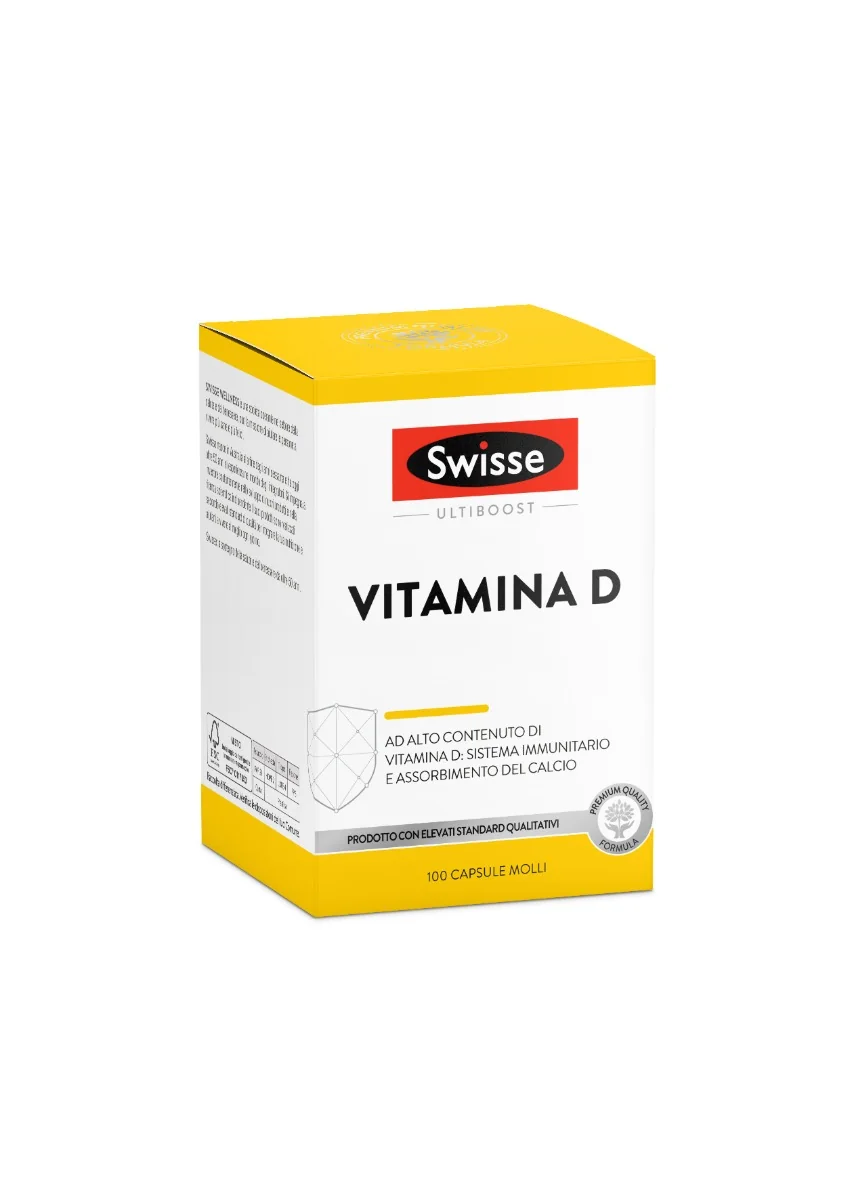 Swisse Vitamina D 100 Capsule Integratore Vitamina D