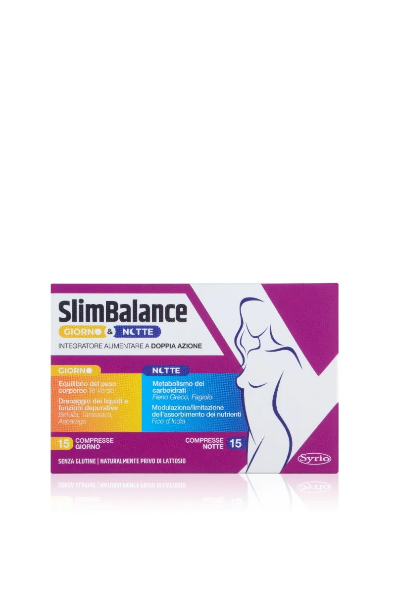 Slim Balance Giorno E Notte 15 Compresse Giorno 15 Compresse Notte