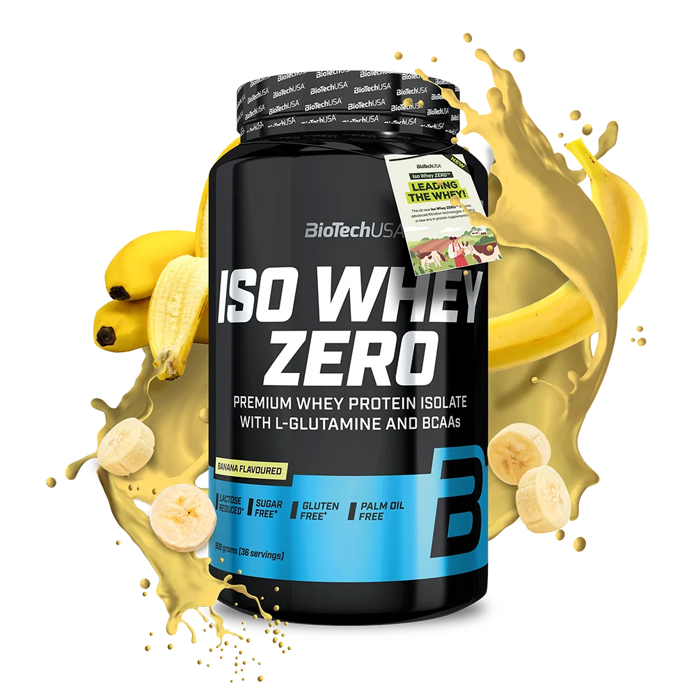 Iso Whey Zero Banana 908 g Massa Muscolare
