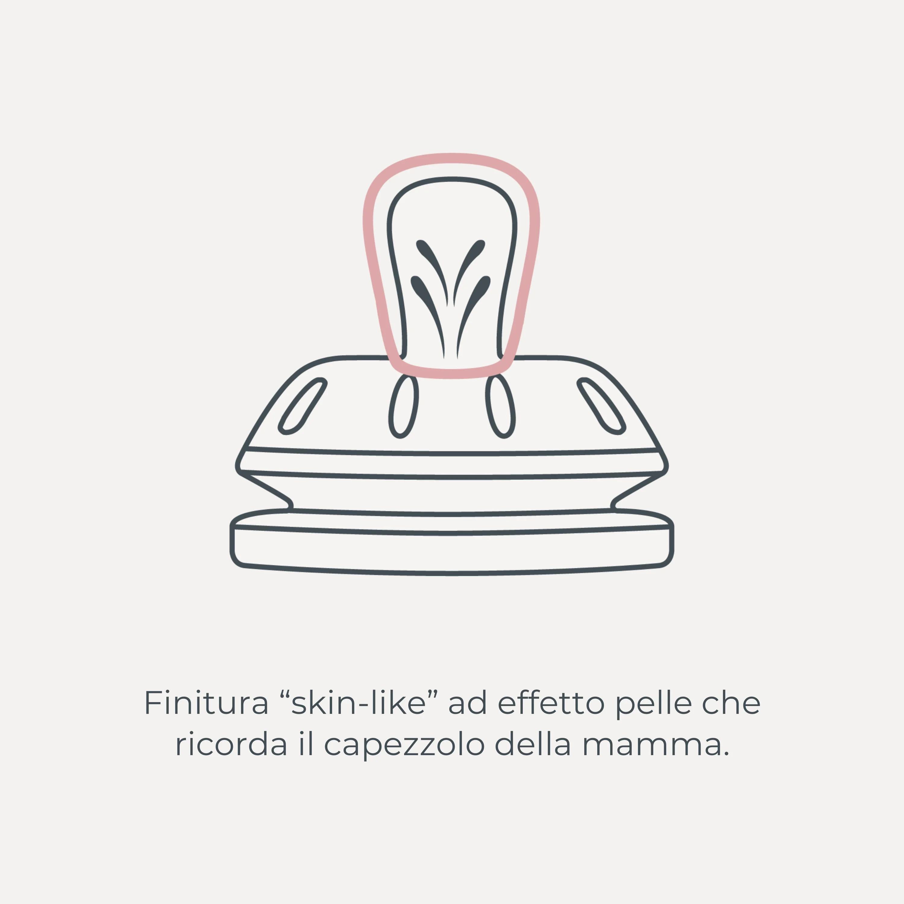 Nuvita Collection Glass Biberon Vetro Con Valvola Riduci Coliche 240 ml, Rosa