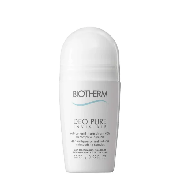 Biotherm Déo Pure Invisible Anti-Transpirant 48H Roll-On 75 ml Lenitivo