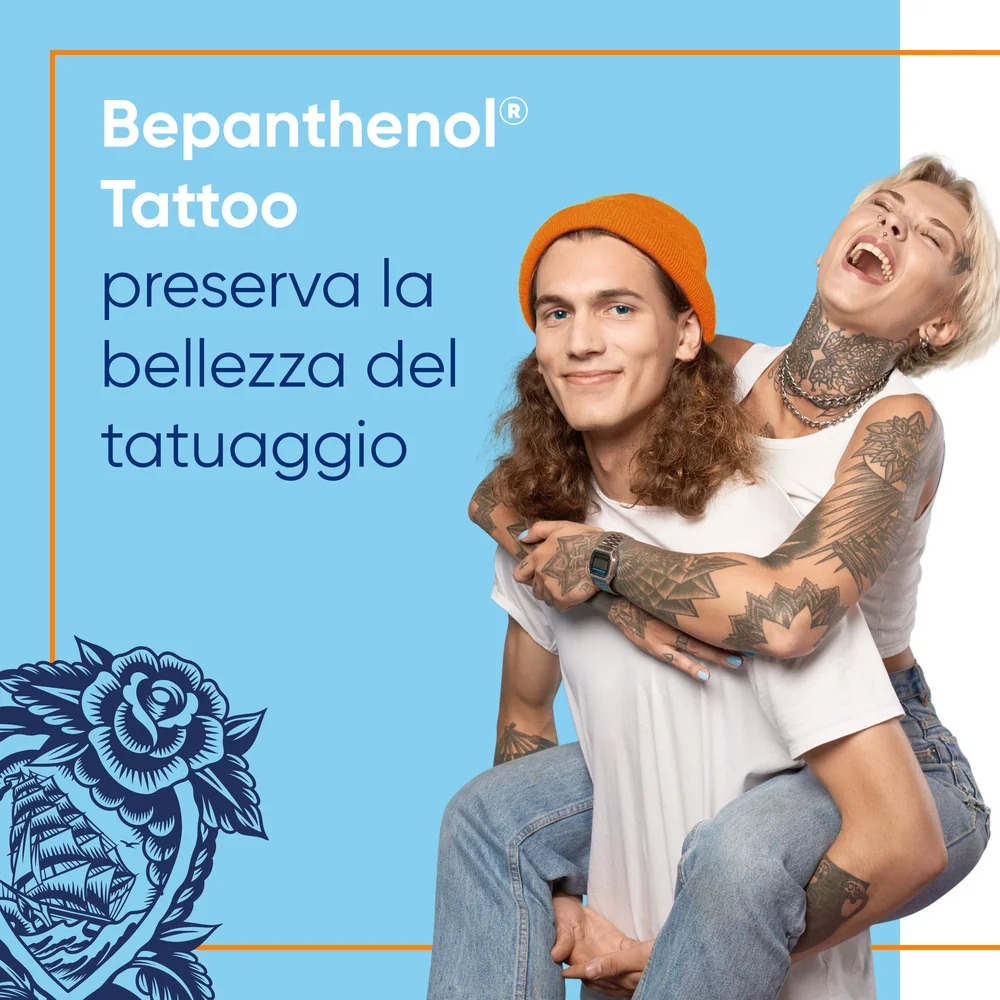 Bepanthenol Tattoo Detergente Delicato 200ml Tatuaggi