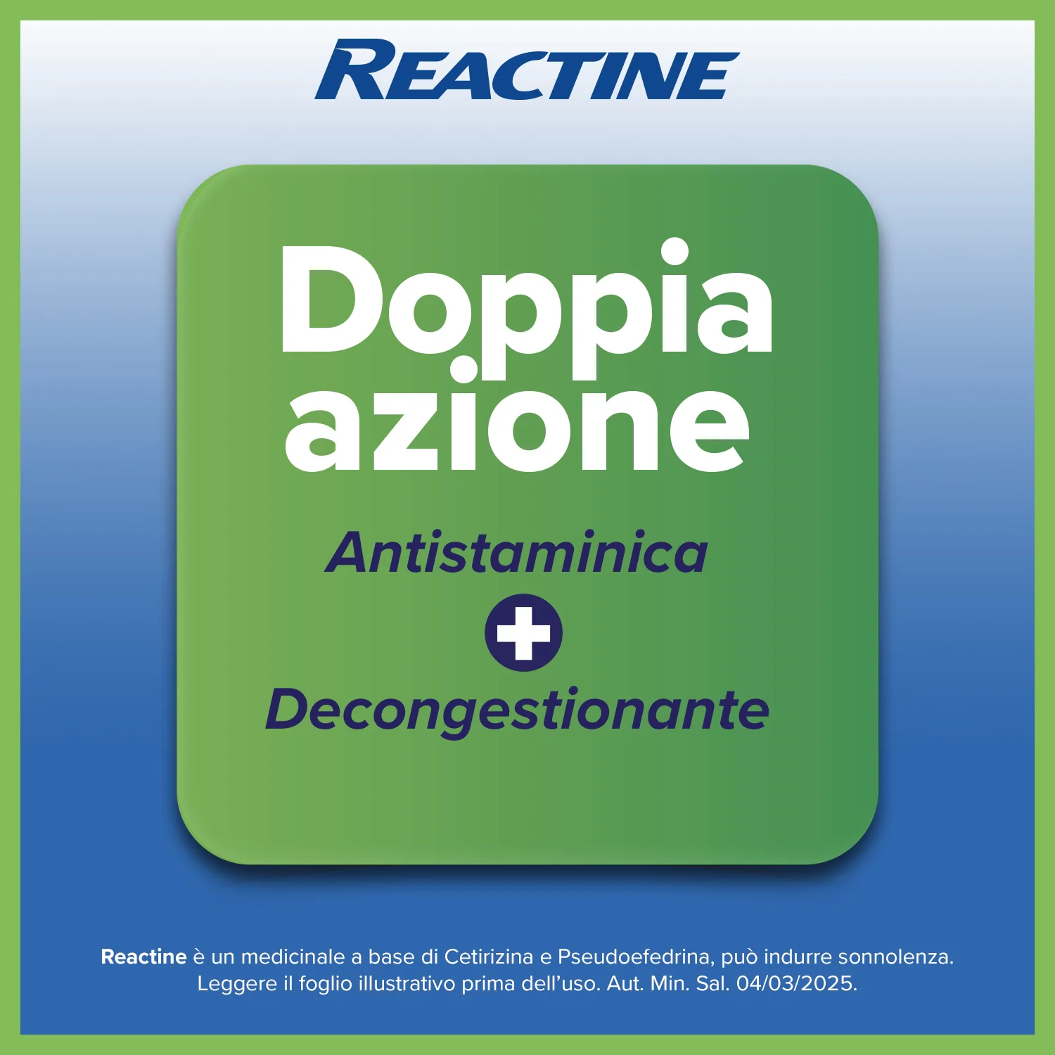 Reactine 6 Compresse Allergia