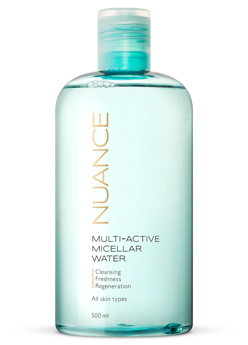 Nuance Acqua Micellare 500Ml Per Tutti i Tipi di Pelle