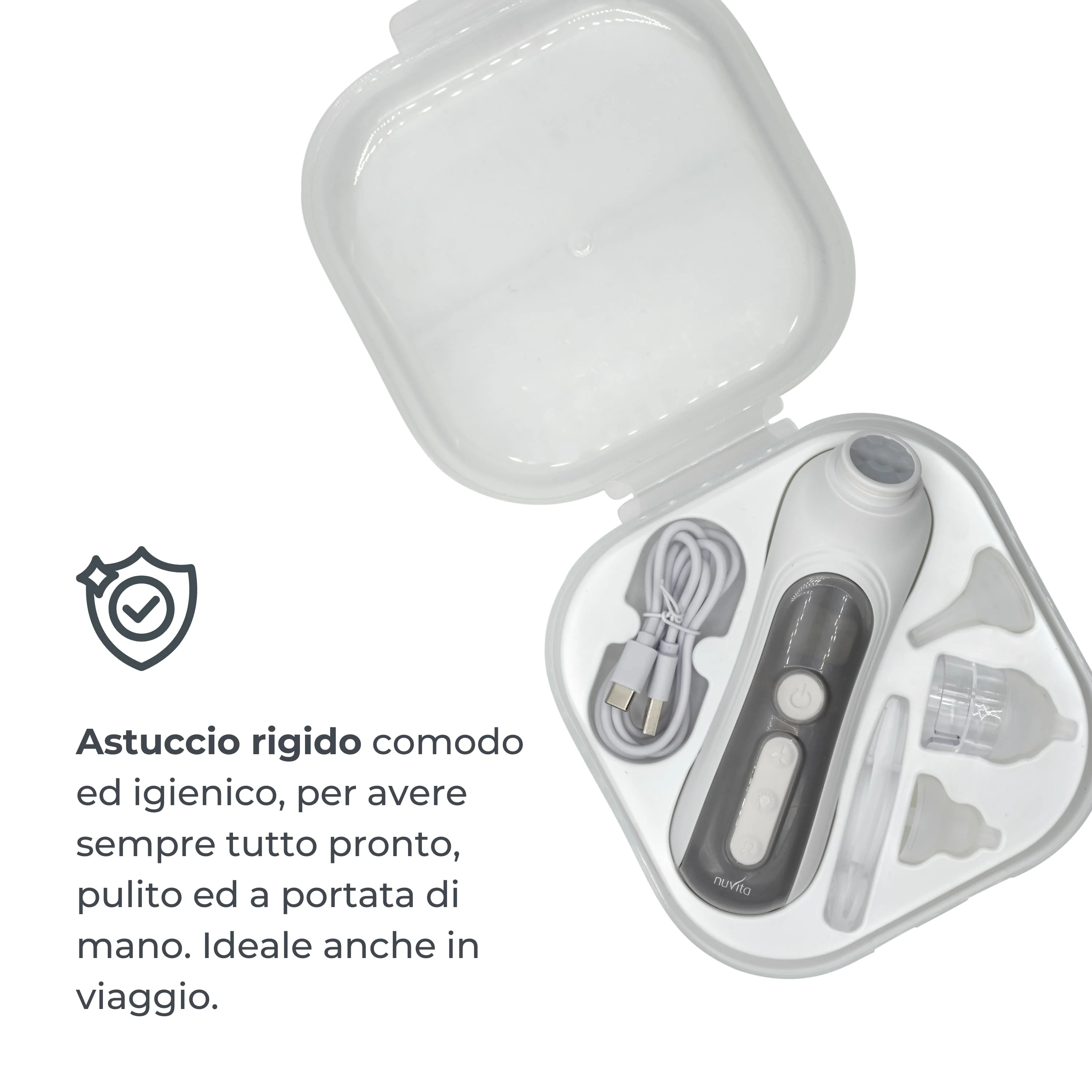 Nuvita Aspiratore Nasale Elettrico Igiene Nasale