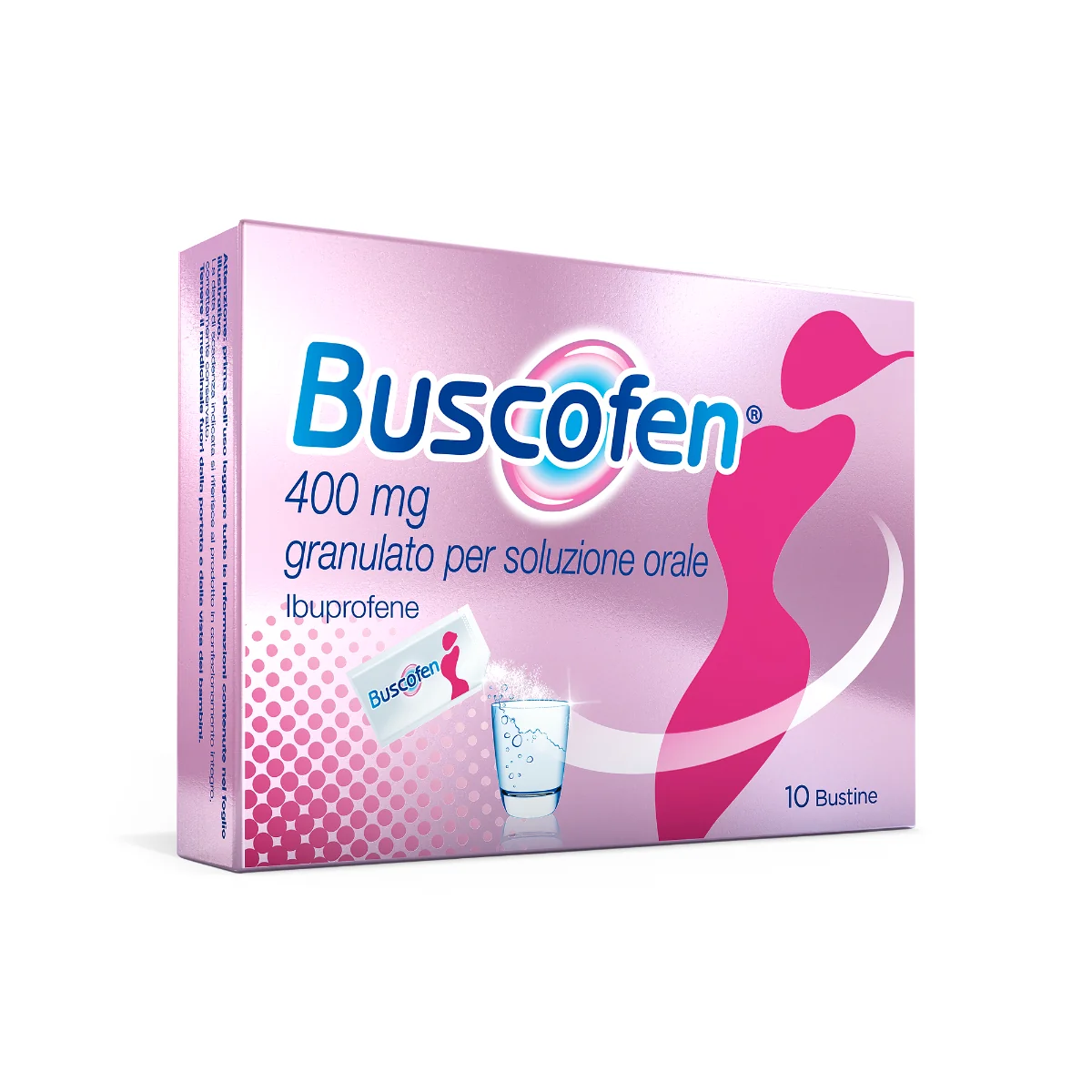 Buscofen 400 mg 10 Bustine Ibuprofene Analgesico