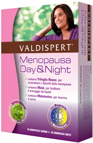 Valdispert Menopausa Day&Night Integratore Donna 30+30 Compresse