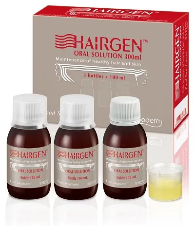 Hairgen Soluzione Orale Integratore Capelli Fragili 3x100 ml