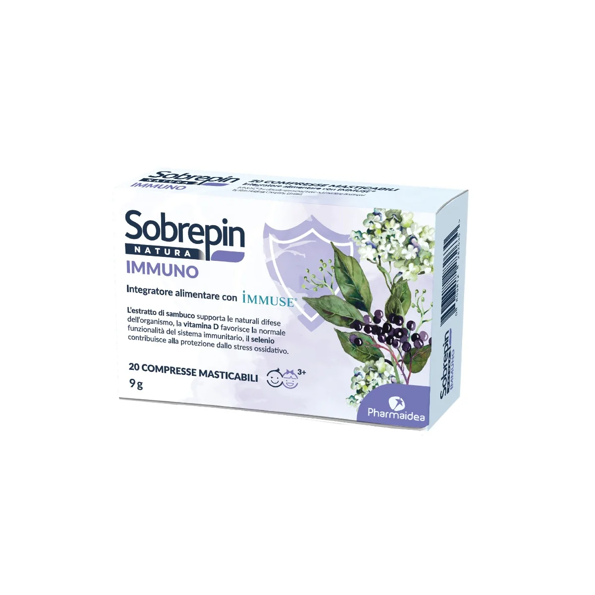 Sobrepin Natura Immuno 20 Compresse Integratore per le difese immunitarie