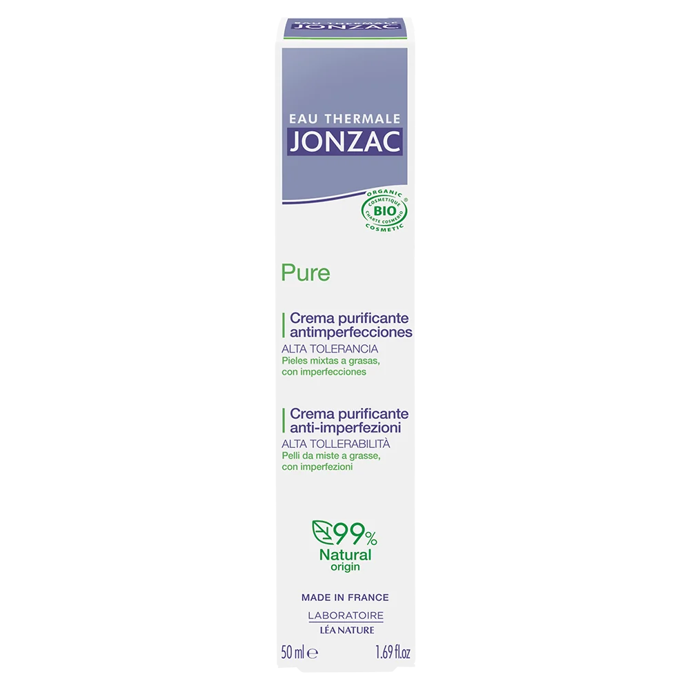 Jonzac Crema Anti Imperfezioni Pure 50 Ml Contro Brufoli e Punti Neri