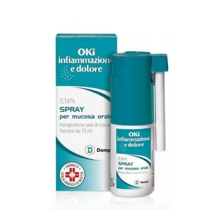 Oki Infiammazione E Dolore Spray 0,16% 15 ml Antinfiammatorio