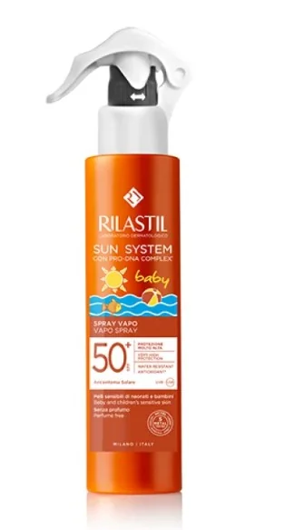 Rilastil Sun System Baby Spray Vapo SPF 50+ Protezione Bambini 200 ml