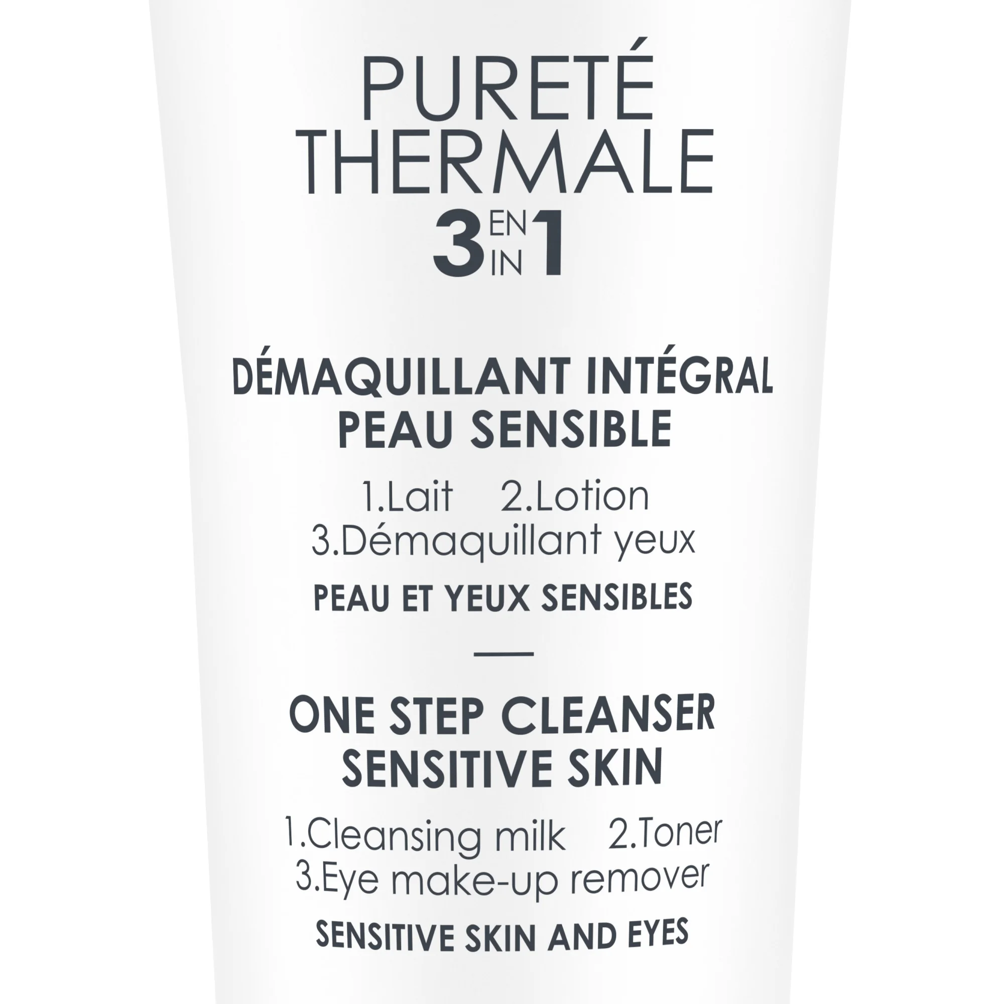 Vichy Pureté Thermale Latte Struccante 3in1 Detergente, tonico e struccante