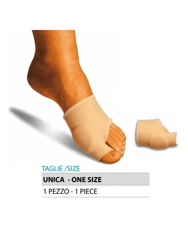 Safte Orione Okped Fascetta Protezione Alluce Valgo in Gel Rivestito in Tessuto Elastico G103