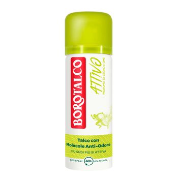 Borotalco Deo Spray Attivo Giallo 50 ml Deodorante 48h