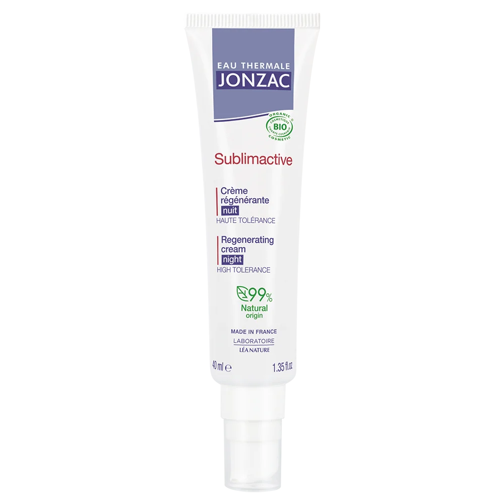 Jonzac Crema Notte Anti Age Sublimactive 40 Ml Levigante su Rughe e Linee Sottili