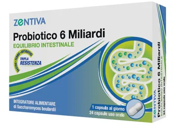 Zentiva Probiotico 6Mld 24 Capsule