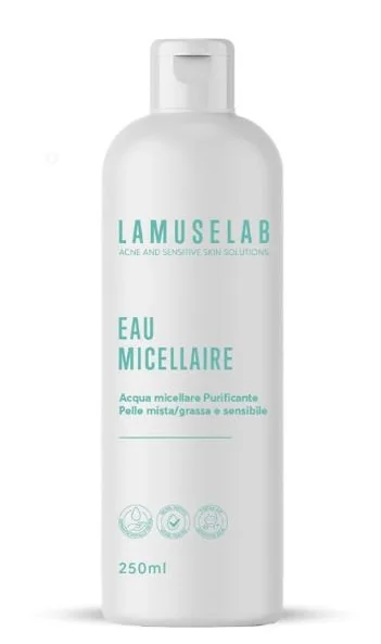 Lamuselab Acqua Micellare 250Ml Azione Purificante